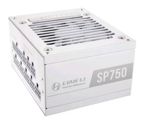 Lian Li SP750 bílá / SFX / 750W / 92mm ventilátor / modulární / PFC / 80PLUS Gold