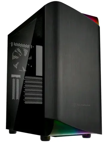 SilverStone Seta A1 černá / ATX / 2x USB 3.0 + 1x USB-C / 1x 120mm / bez zdroje / průhledná bočnice