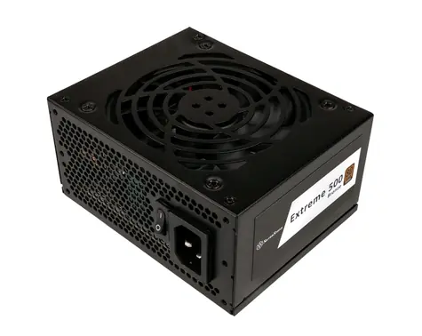 SilverStone EX500-B 500W / SFX / 92 mm / aktivní PFC / 80 Plus Bronze