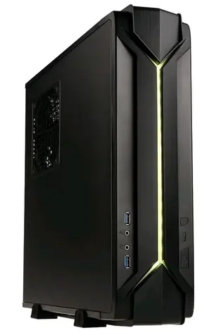 SilverStone RVZ03B Raven černá / Mini-ITX / 2x USB 3.0 / bez zdroje