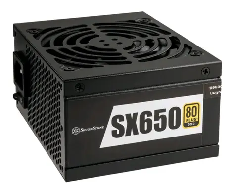 SilverStone SX650-G v1.1 650W / SFX / 650W / aktivní PFC / 92mm / 80 PLUS Gold / modulární