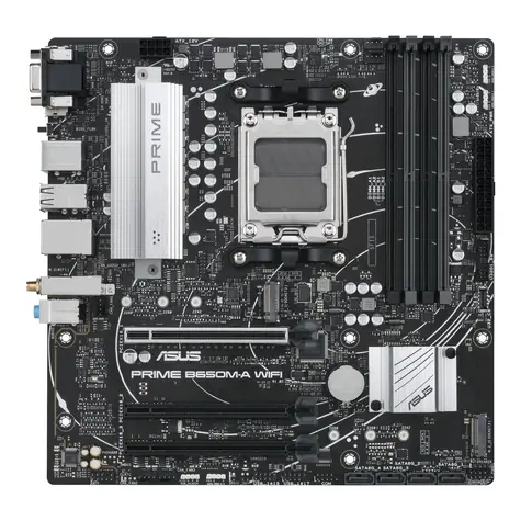ASUS PRIME B650M-A WIFI / AMD B650 / DDR5 / SATA III RAID / USB / GLAN / M.2 / sc.AM5 / mATX