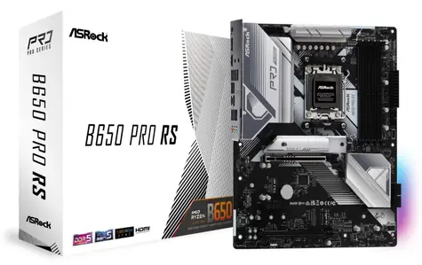 ASRock B650 PRO RS / AMD B650 / DDR5 / SATA III RAID / USB / GLAN / M.2 / sc.AM5 / ATX