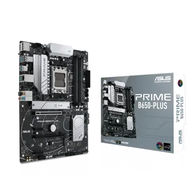 ASUS PRIME B650-PLUS / AMD B650 / DDR5 / SATA III RAID / USB / GLAN / M.2 / sc.AM5 / ATX