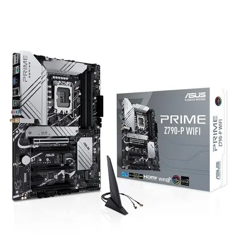 ASUS PRIME Z790-P WIFI / Z790 / LGA 1700 / 4x DDR5 / PCIEx16 / 1x 2.5GLAN / Wi-Fi / ATX