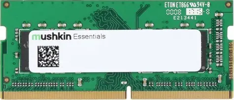 Mushkin Essentials 16GB (1x16GB) 3200MHz - SO-DIMM / DDR4 / SO-DIMM / CL22 / 1.2V 