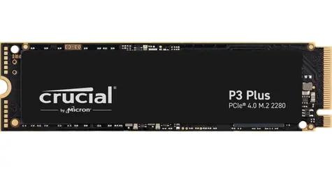 Crucial P3 Plus 1TB / M.2 SSD 2280 / PCIe 4.0 / 3D NAND / R:5000MBs / W:3600MBs / 5y