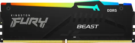 Kingston Fury Beast RGB 8GB (1x 8GB) DDR5 5600MHz EXPO / CL36 / DIMM / Non-ECC / EXPO / XMP / 1.25V