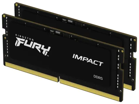 Kingston FURY Impact 32GB (2x 16GB) DDR5 5600MHz / CL40 / SO-DIMM / XMP 3.0 / 1.1V
