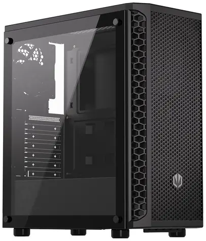 Endorfy Signum 300 Core černá / Mid tower / ATX / 2x 120mm / 2x USB 3.0 / mesh panel / průhledná bočnice / bez zdroje 