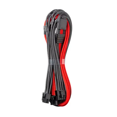 CableMod RT-series PRO ModMesh 12VHPWR / 3x8-pin PCIE pro ASUS ROG & Seasonic (600mm) / carbon-red
