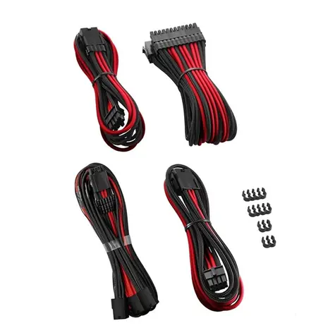 CableMod PRO ModMesh prodlužovací set černo-červená