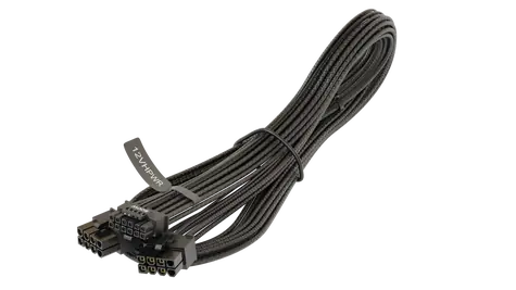Seasonic 12VHPWR PCIe 5.0 Adapter pro napájení grafických karet - černý oplet