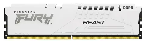 Kingston Fury Beast White 32GB (1x32GB) DDR5 5200MHz EXPO / CL36 / DIMM / On-Die ECC / EXPO / XMP / 1.25V