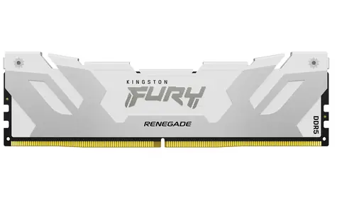 Kingston Fury Renegade White 16GB (1x16GB) DDR5 7200MHz / CL38 / DIMM / On-Die ECC / XMP / 1.45V