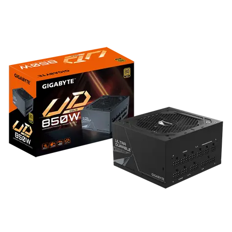 GIGABYTE UD850GM / ATX / 850W / 80PLUS GOLD / Aktivní PFC / 120 mm
