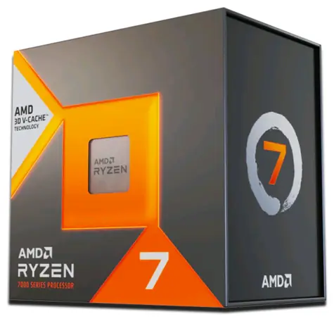 AMD RYZEN 7 7800X3D @ 4.2GHz / Turbo 5.0GHz / 8C16T / L2 8MB L3 96MB / AM5 / Zen 4 / 120W