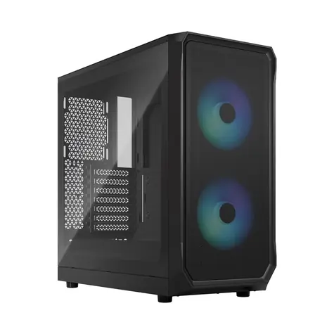 Fractal Design Focus 2 RGB Black Window černá / ATX / 2x 140mm / 2x USB 3.0 / průhledná bočnice / bez zdroje