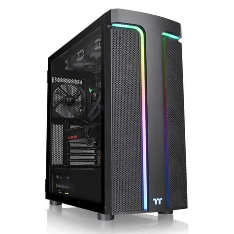 Thermaltake H590 TG ARGB Black / ATX / 2 x USB 3.0 / Bez Zdroje / průhledná bočnice