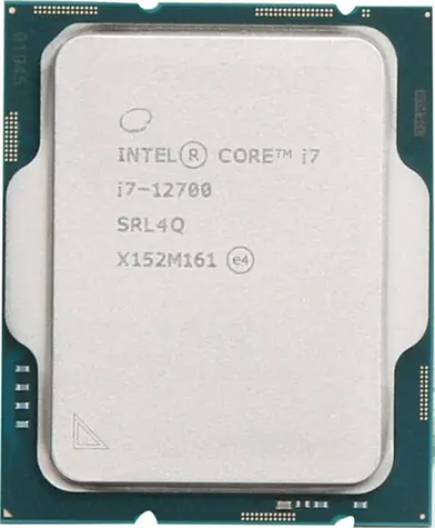 Intel Core i7-12700 @ 2.1GHz - TRAY / TB 4.9GHz / 12C20T / L3 25MB / UHD Graphics 770 / 1700 / Alder Lake / 180W