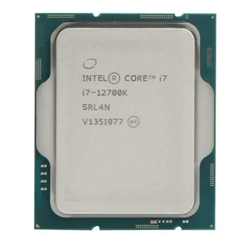 Intel Core i7-12700K @ 3.6GHz - TRAY / TB 5.0GHz / 12C20T / L3 25MB / UHD Graphics 770 / 1700 / Alder Lake / 190W