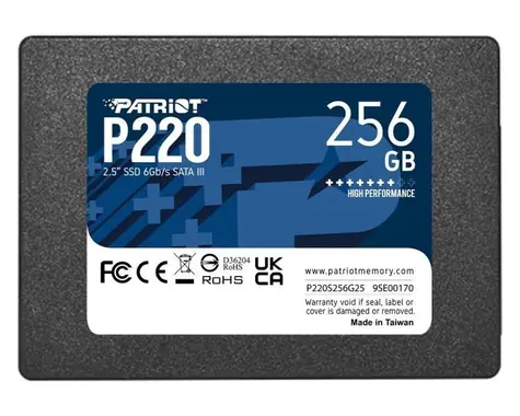 Patriot P220 256GB / 2.5