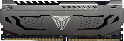 Patriot Viper Steel 8GB (1x8GB) 3600MHz stříbrná / DIMM / DDR4 / CL18 / XPM / Non-ECC / Unbuffered / 1.35 V