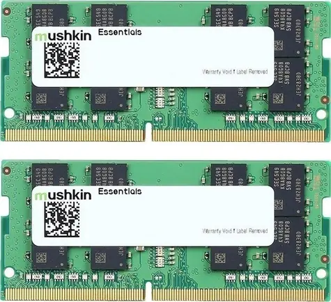 Mushkin Essentials 32GB (2x16GB) 2933MHz - SO-DIMM / DDR4 / SO-DIMM / CL21 / 1.2V