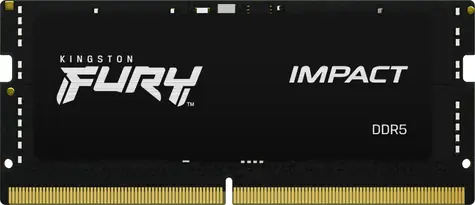 Kingston FURY Impact 16GB (1x16GB) DDR5 6000MHz / CL38 / SO-DIMM / XMP 3.0 / 1.35V