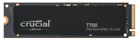 Crucial T700 2TB / M.2 SSD 2280 / PCIe 5.0 / 3D TLC / R:12400MBs / W:11800MBs / 5y