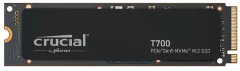 Crucial T700 4TB / M.2 SSD 2280 / PCIe 5.0 / 3D TLC / R:12400MBs / W:11800MBs / 5y