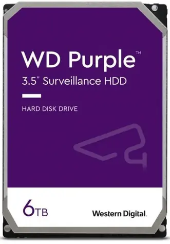 WD Purple 6TB / HDD / 3.5