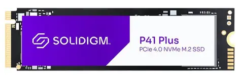 Solidigm P41 Plus 2TB / M.2 2280 / M.2 PCI-E NVMe Gen4