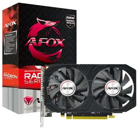 AFOX Radeon RX 550 v6 / 1071 MHz / 4GB GDDR5 / 128 bit / DVI & DisplayPort & HDMI / (16)
