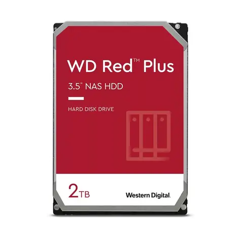 WD Red Plus 2TB (WD20EFPX) / HDD / 3.5
