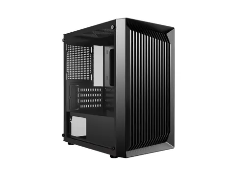 Crono PCC-200-2 černá / PC skříň / Micro-ATX / ITX / bez zdroje / bez ventilátorů