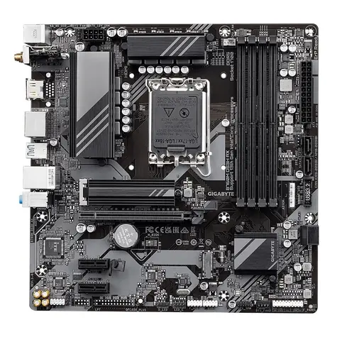 GIGABYTE B760M DS3H AX / B760 / LGA 1700 / 4x DDR5 / 4x SATA III / 6x USB / 1x PCIE x16 / 1x 2.5GLAN / 2x M.2 / mATX