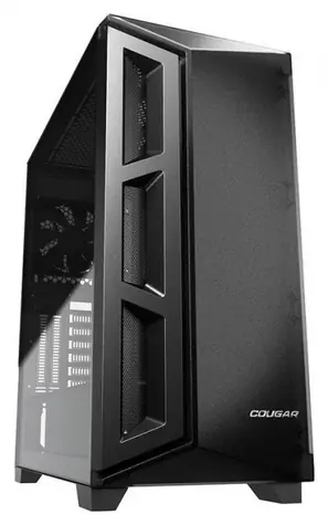 Cougar Dark Blader X5 černá / PC skříň / ATX / micro-ATX / mini-ITX / průhledná bočnice / bez zdroje  / doprodej