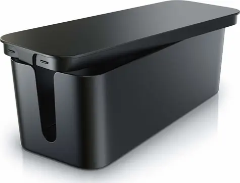 MOZOS KBO-BK černá / Organizér pro kabeláž