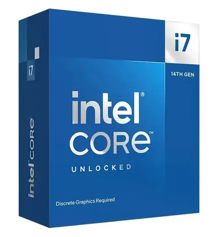 Intel Core i7-14700KF @ 3.4GHz / TB 5.6GHz / 20C28T / L3 33MB / Bez VGA / Raptor Lake Refresh / 253W