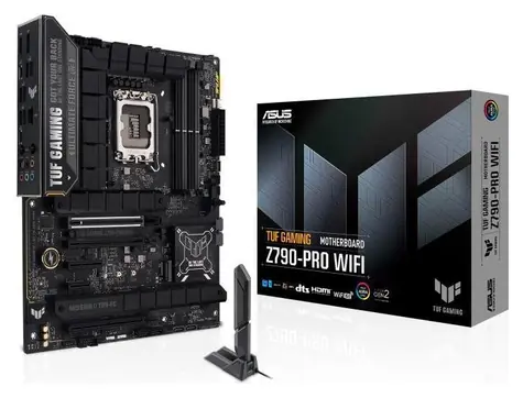 ASUS TUF GAMING Z790-PRO WIFI / Z790 / LGA1700 / 4x DDR5 / PCIEx16 / 2.5GLAN / ATX