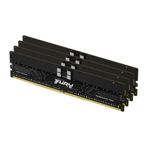 Kingston FURY Renegade Pro XMP 128GB (4x32GB) DDR5 6000MHz / CL32 / DIMM / ECC / XMP / 1.4V
