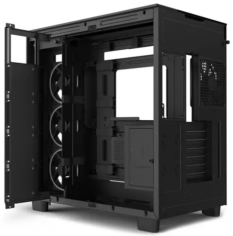 NZXT H9 Elite černá / ATX / 1x USB-C + 2x USB 3.0 / 3.5mm Jack / 4 x 120mm