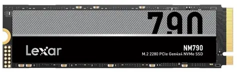 Lexar NM790 1TB / M.2 2280 / PCle Gen4 / čtení: 7400MBps / zápis: 6500MBps