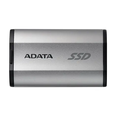 ADATA SD810 500GB stříbrná / SSD / Externí / čtení: 2000MBps / zápis: 2000MBps / 2xUSB-C 3.2 Gen2