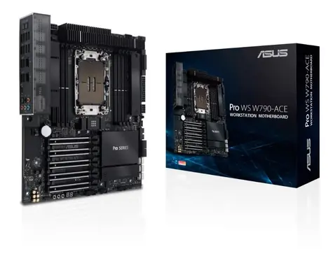 ASUS PRO WS W790-ACE / W790 / LGA 4677 / 8x DDR5 / PCIEx16 / 10G+2.5G LAN / ATX  