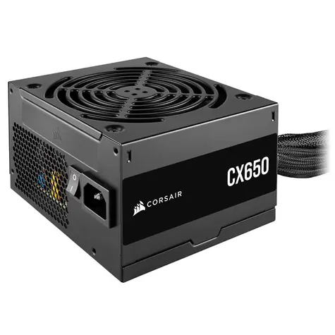 Corsair CX Series CX650 / 650W / 80 PLUS Bronze / aktivní PFC / 120 mm ventilátor / ATX