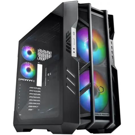 Cooler Master HAF 700 Full Tower černá / E-ATX / 4x USB-A 3.0 & 1x USB-C 3.1 / 2x 200mm / bez zdroje / průhledná bočnice