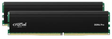 Crucial Pro 32GB (2x16GB) DDR4 3200MHz / DDR4 / UDIMM / CL22 / 1.2V / XMP 2.0