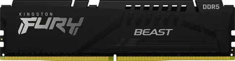 Kingston Fury Beast Black 8GB (1x 8GB) DDR5 6000MHz / CL30 / DIMM / On-Die ECC / EXPO / 1.35V